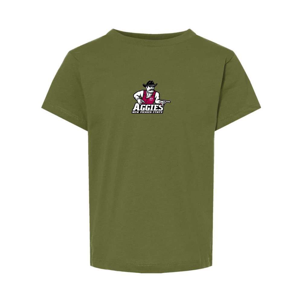Aggies New Mexico State Logo BELLA  CANVAS Toddler Jersey Tee