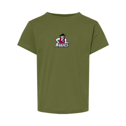 Aggies New Mexico State Logo BELLA  CANVAS Toddler Jersey Tee