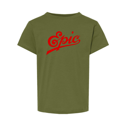Epic Records BELLA  CANVAS Toddler Jersey Tee