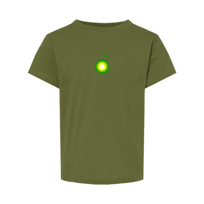 BP Oil Logo BELLA  CANVAS Toddler Jersey Tee