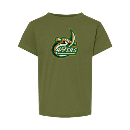 Charlotte 49ers BELLA  CANVAS Toddler Jersey Tee
