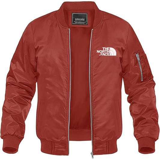 Men's The North Face Black Logo white Lightweight Bomber Jacket Windbreaker Softshell Varsity Jacket Coat