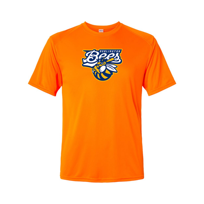 Men's  Burlington Bees    Logo Performance T-Shirt