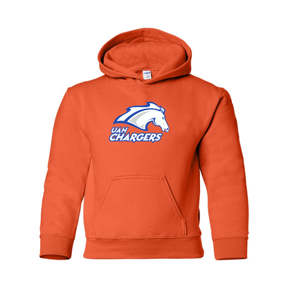 Youth Alabama Huntsville Chargers Gildan Heavy Blend  Hooded Sweatshirt