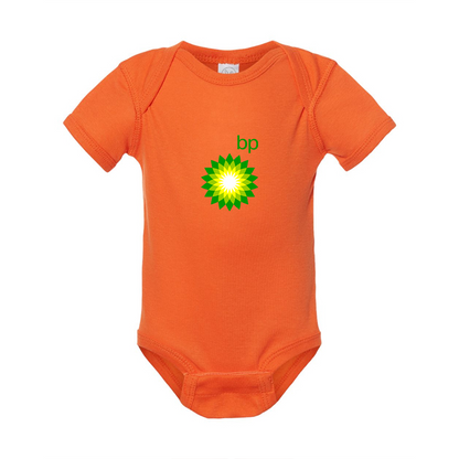 BP Oil Logo Rabbit Skins Infant Baby Rib Bodysuit