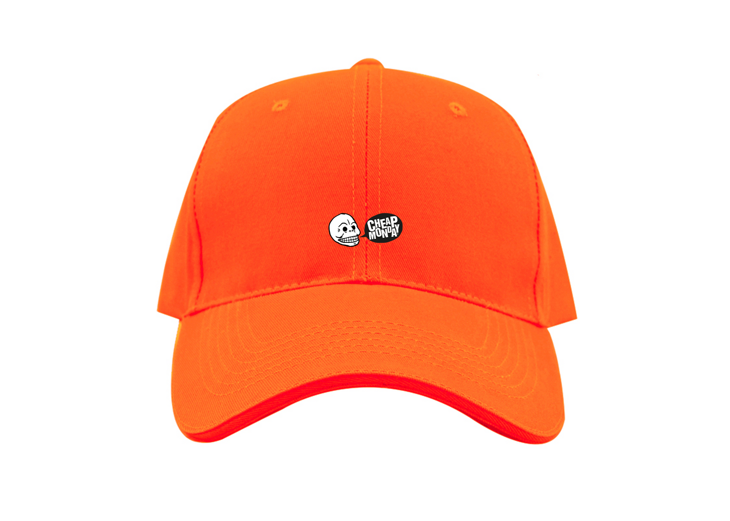 Cheap Monday Logo Dad Baseball Cap Hat