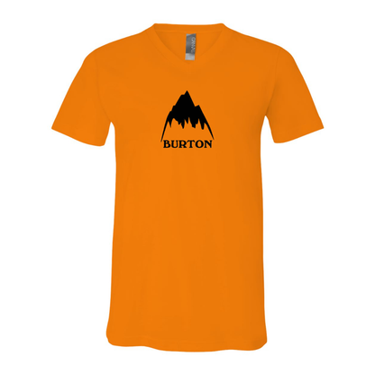 Burton Mountain  BELLA  CANVAS - Jersey V-Neck T-Shirt
