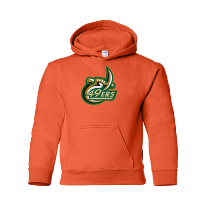 Youth  Charlotte 49ers Gildan Heavy Blend  Hooded Sweatshirt