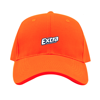Extra Gum Logo  Dad Baseball Cap Hat