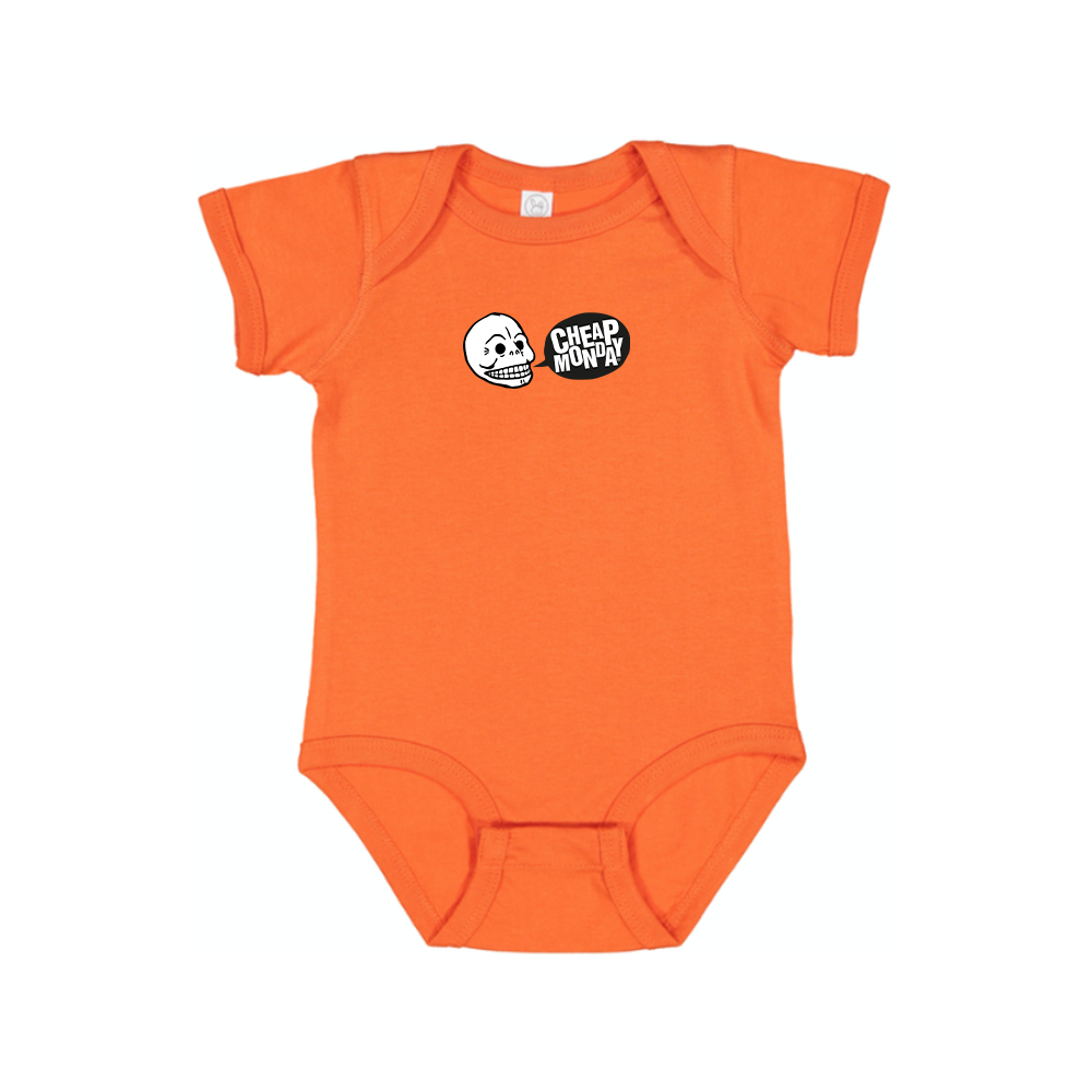 Cheap Monday Logo Baby Romper Onesie