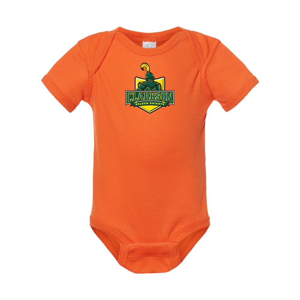 Clarkson Golden Knights Rabbit Skins Infant Baby Rib Bodysuit