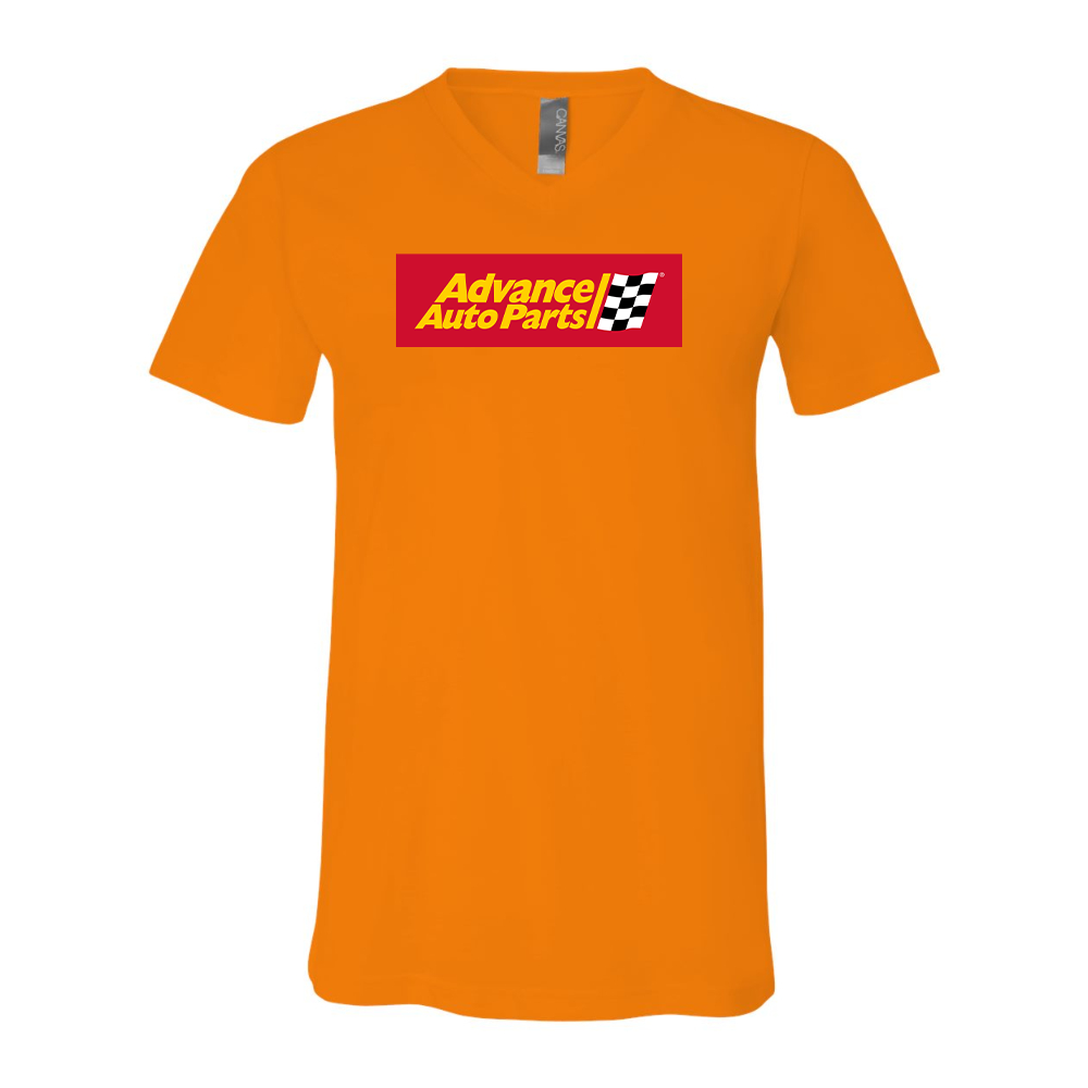 Advance Auto Parts Logo BELLA  CANVAS - Jersey V-Neck T-Shirt