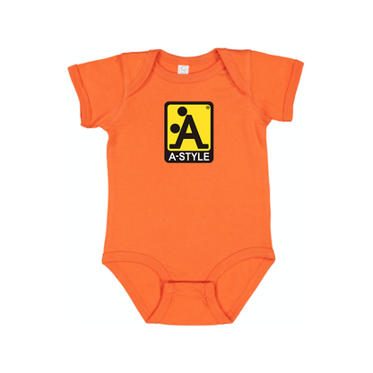 A Style Logo Baby Onesie Romper