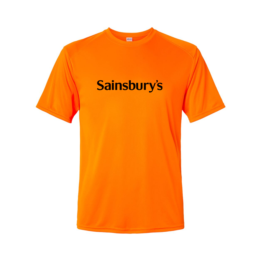 Men's Sainsbury_s Logo Polyester T-Shirt