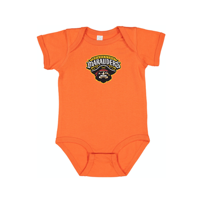 Bradenton Marauders Logo Baby Onesie Romper