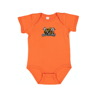Batavia  Muckdogs Logo Baby Romper Onesie