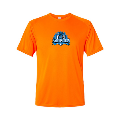 Men's Saint Peters Peacocks Logo Polyester T-Shirt
