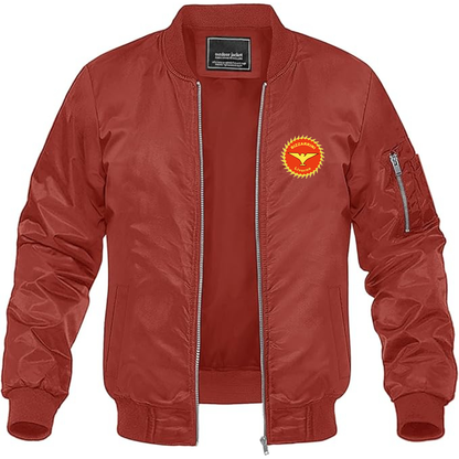 Bizzarrini Logo Lightweight Bomber Jacket Windbreaker Softshell Varsity Jacket Coat