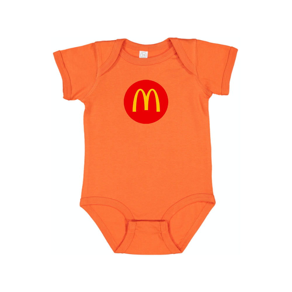 McDonalds  Logo Baby Romper Onesie