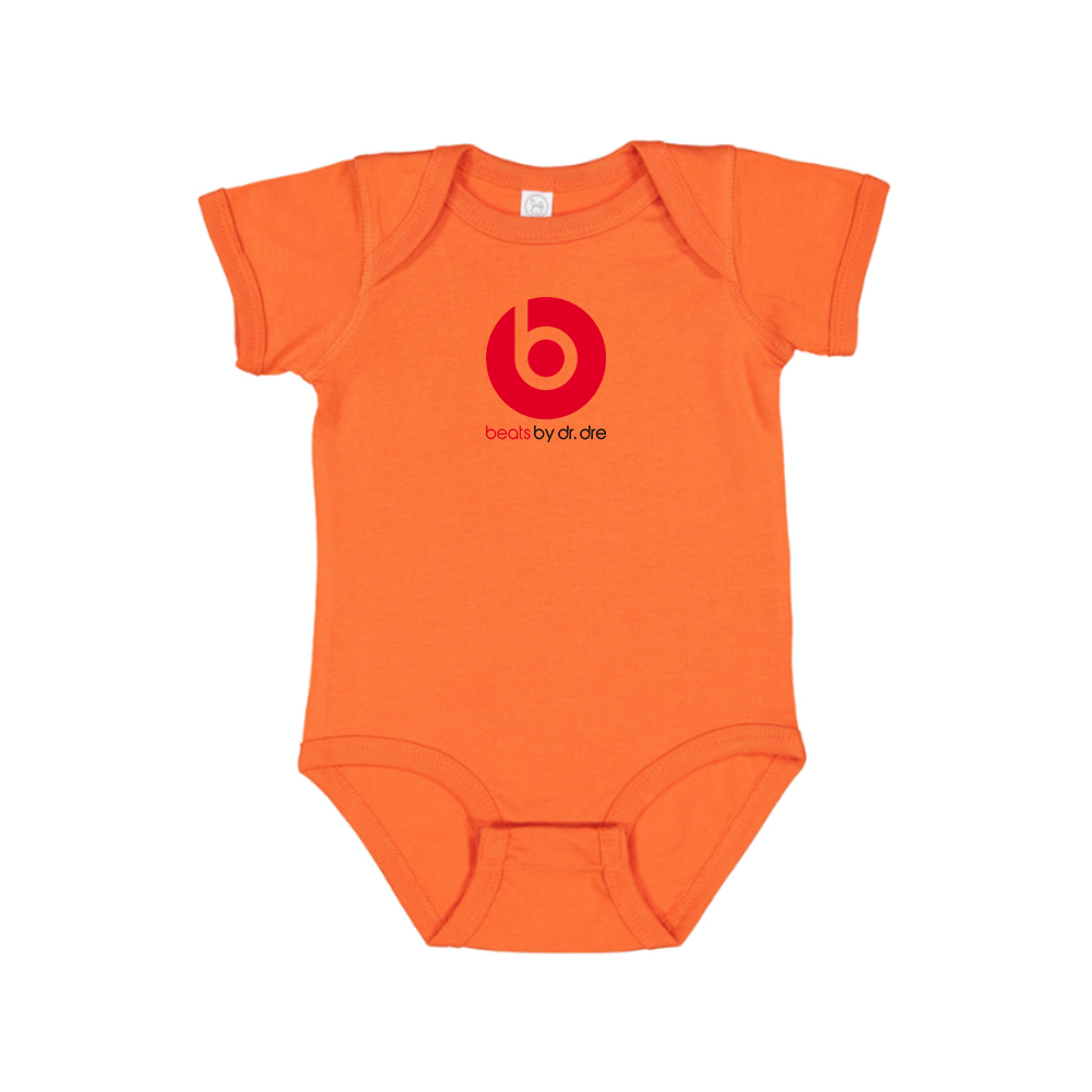 Beats-by Dre Logo Baby Romper Onesie