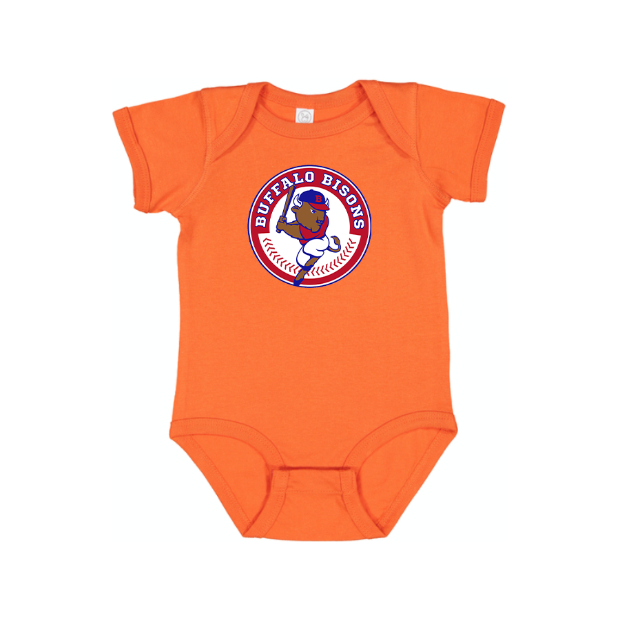 Buffalo Bisons Logo Baby Onesie Romper