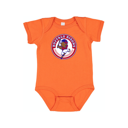 Buffalo Bisons Logo Baby Onesie Romper