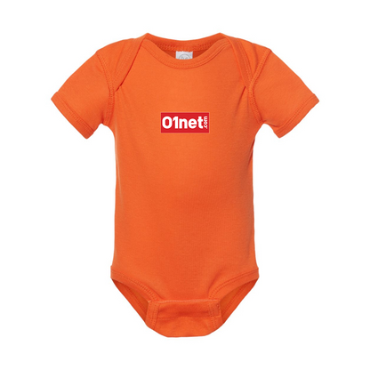 01net Logo  Rabbit Skins Infant Baby Rib Bodysuit