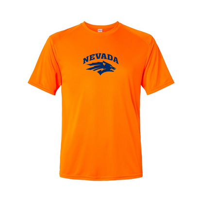 Men's Nevada Wolf Pack Logo Polyester T-Shirt