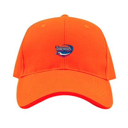Clearwater Threshers Logo  Dad Baseball Cap Hat