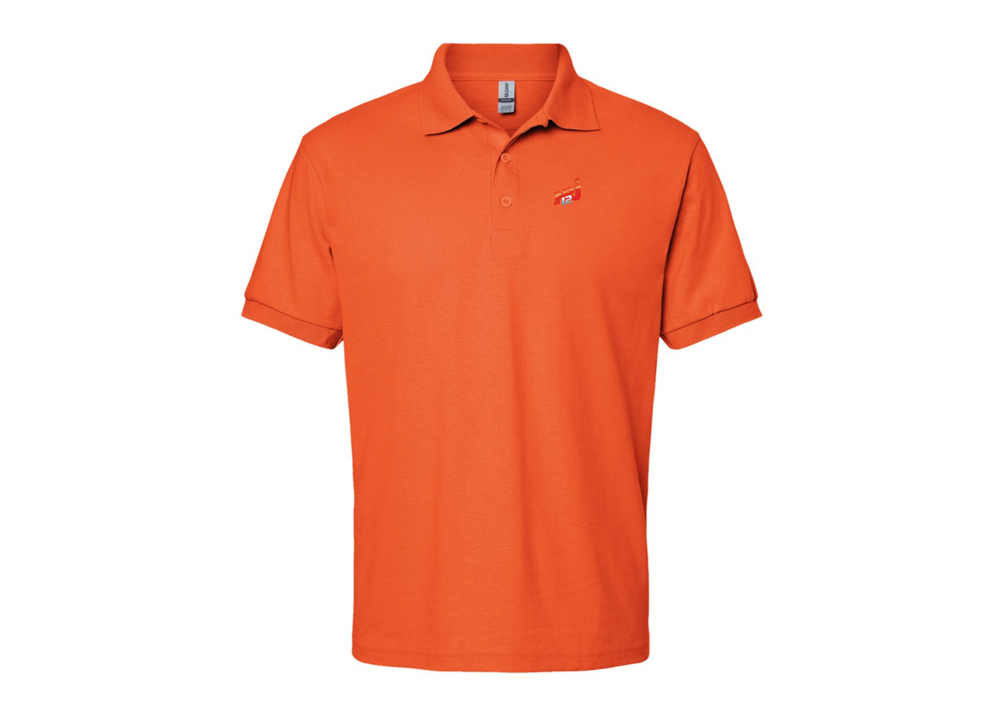 Men's NRJ 12 Logo Gildan Dry Blend Jersey Polo