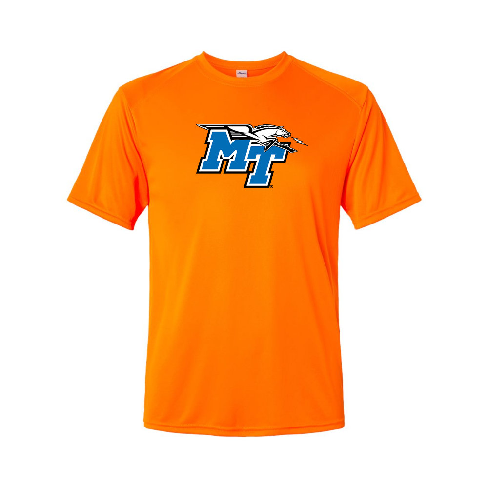 Men's Middle Tennessee Blue Raiders Logo Polyester T-Shirt