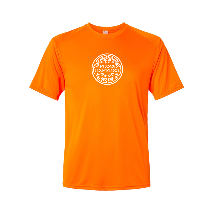 Men's Pizza Express Logo Polyester T-Shirt