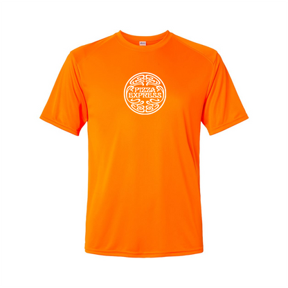 Men's Pizza Express Logo Polyester T-Shirt