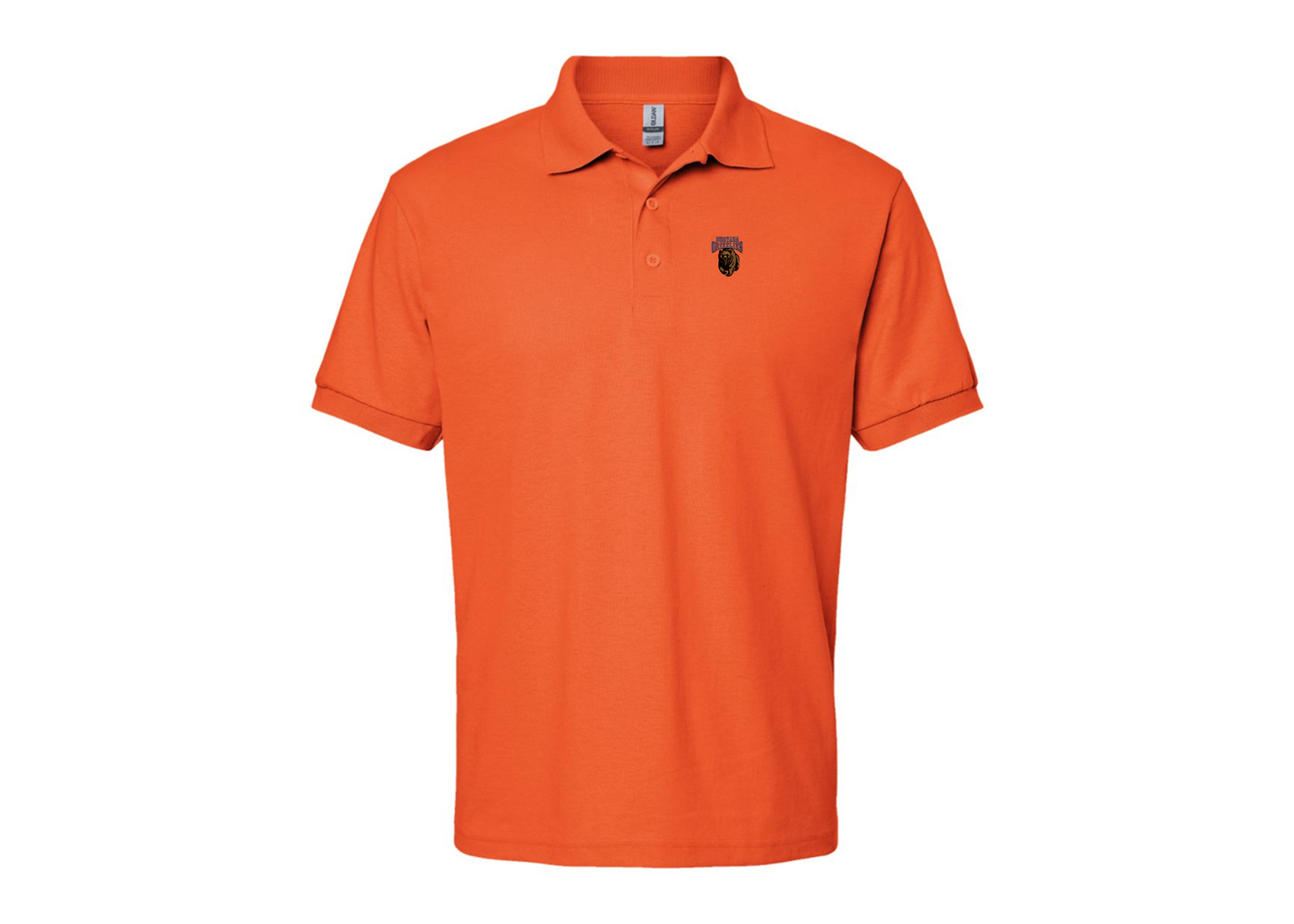 Men's Montana Grizzliesl Gildan Dry Blend Jersey Polo