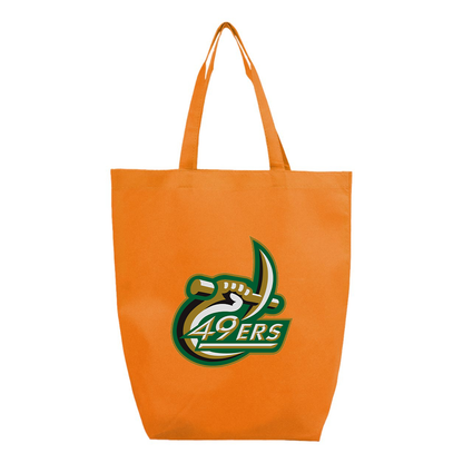 Charlotte 49ers Q-Tees Non-Woven Gusset Bottom Tote