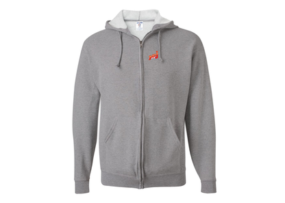 Men's NRJ 12 Logo JERZEES NuBlend Full-Zip Hooded Sweatshirt