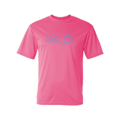 Men's People Magazine Logo Polyester T-Shirt