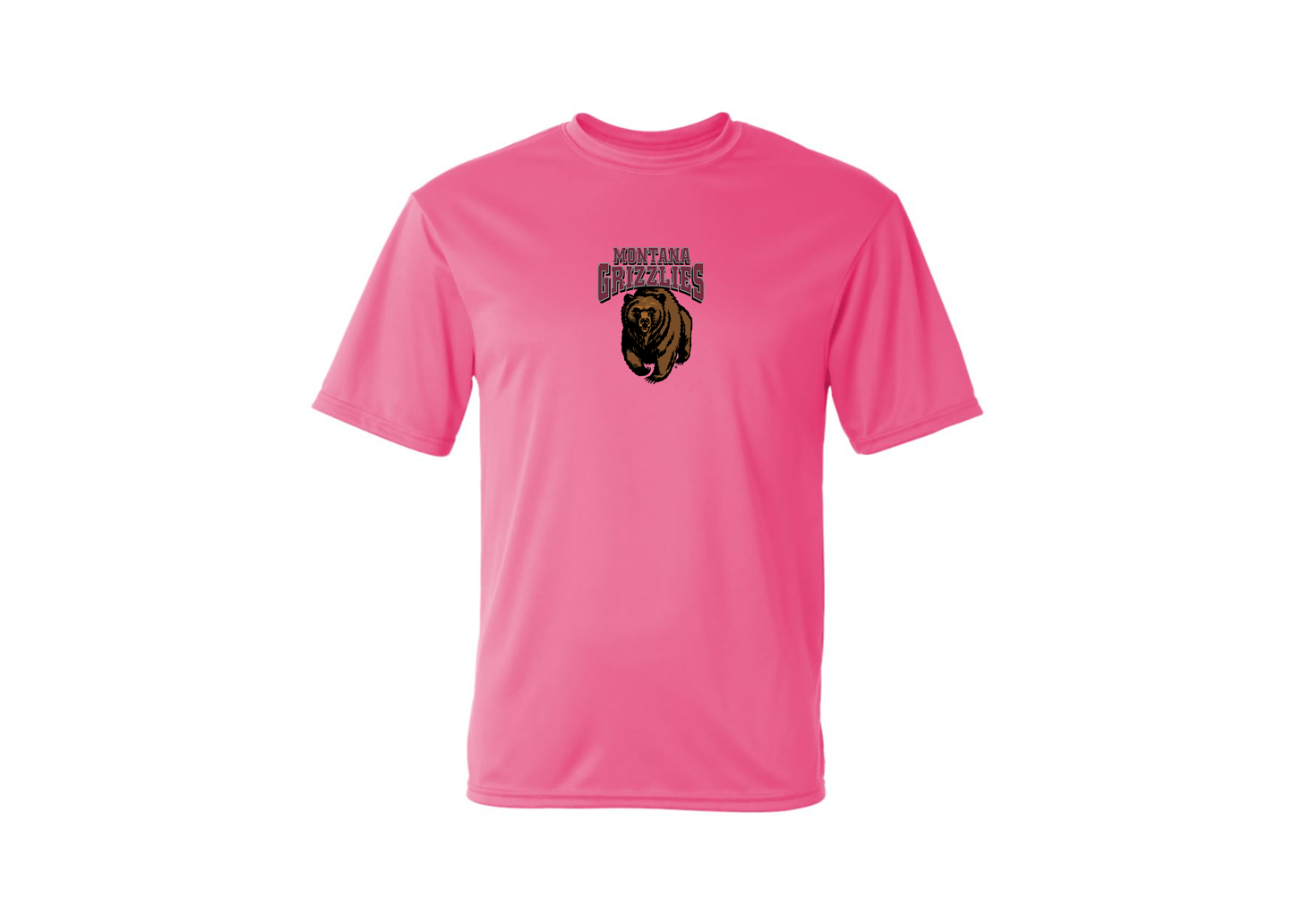 Men's Montana Grizzliesl Polyester T-Shirt