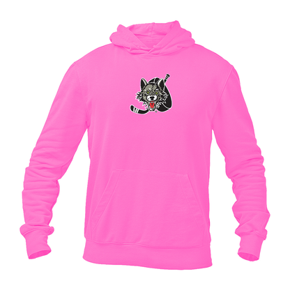 Men's Chicago Wolves Logo Pullover Hoodie