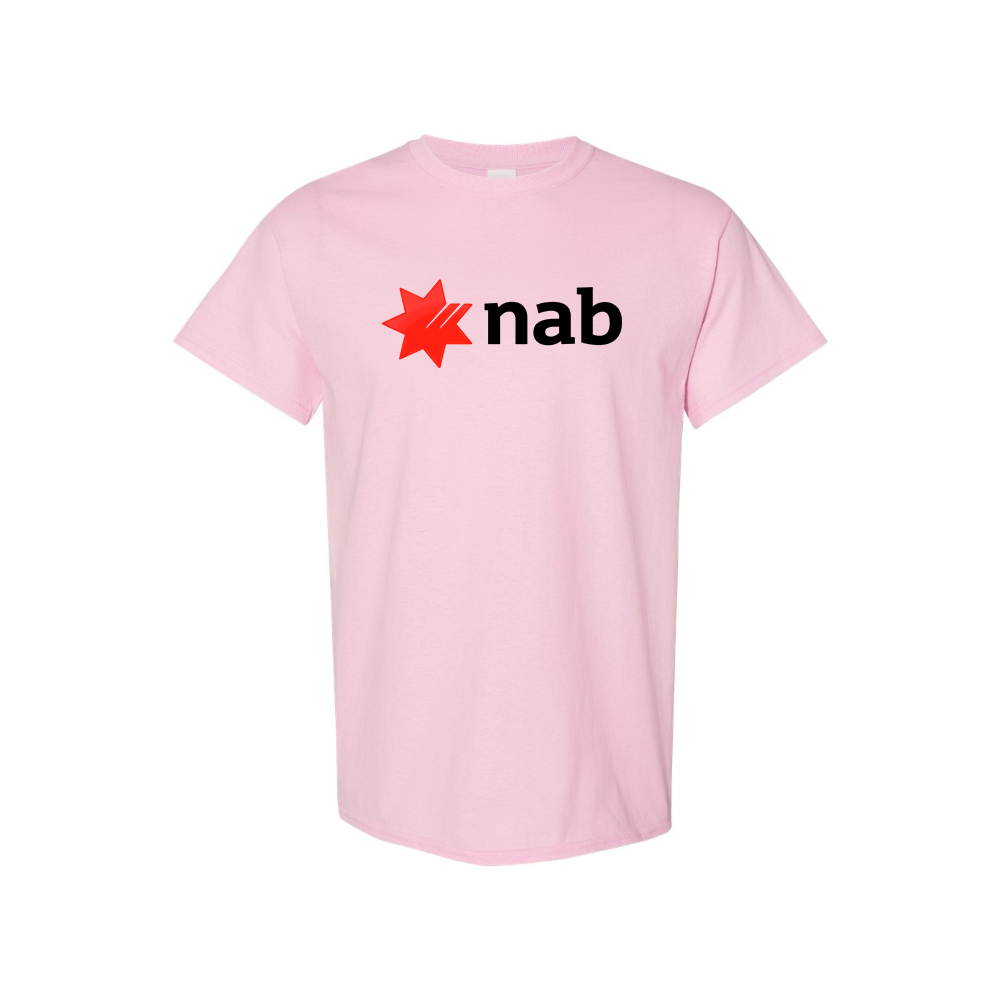 Men's NAB (National Australia Bank) Logo Cotton T-Shirt