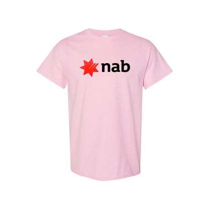 Men's NAB (National Australia Bank) Logo Cotton T-Shirt
