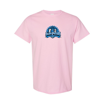 Men's Saint Peters Peacocks Logo Cotton T-Shirt