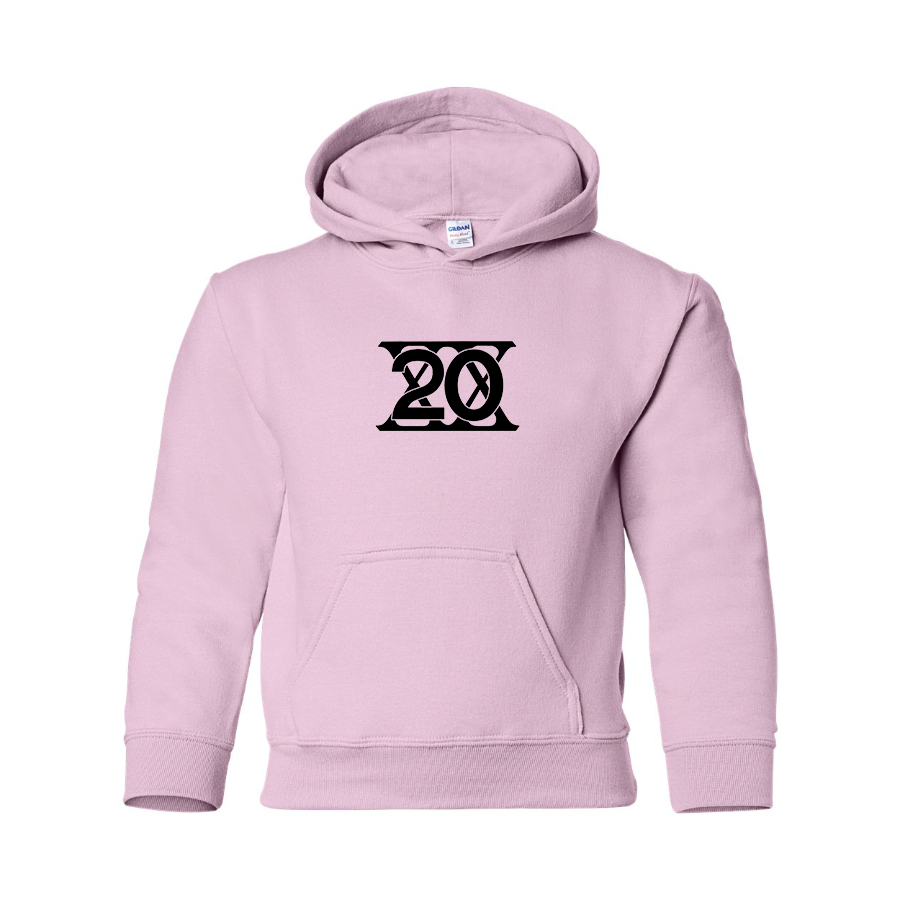 Youth Twentieth Century Motor Car Corporation Logo Pullover Hoodie