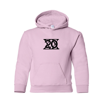 Youth Twentieth Century Motor Car Corporation Logo Pullover Hoodie