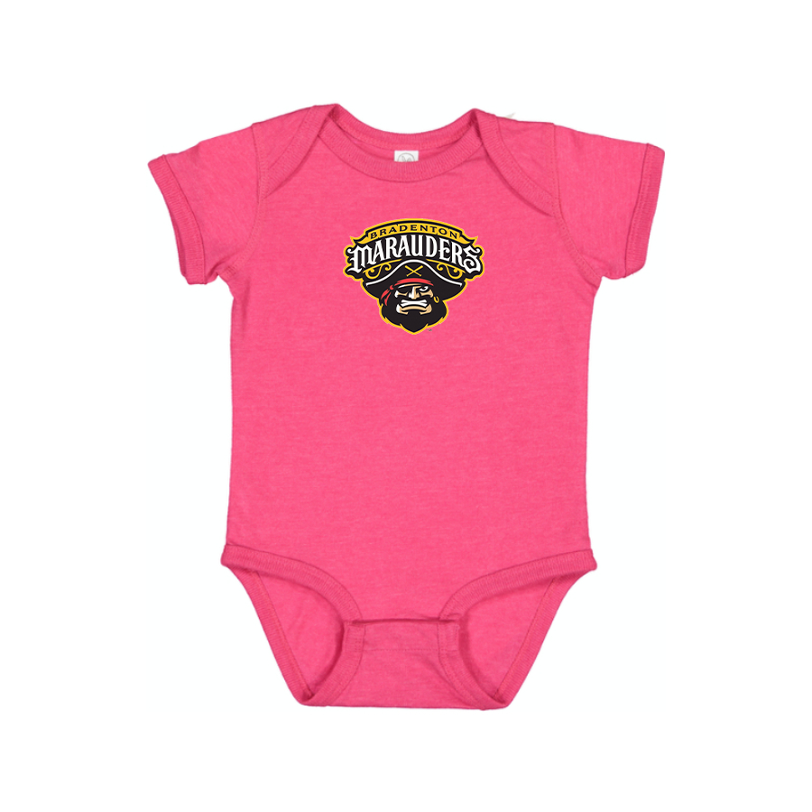 Bradenton Marauders Logo Baby Onesie Romper