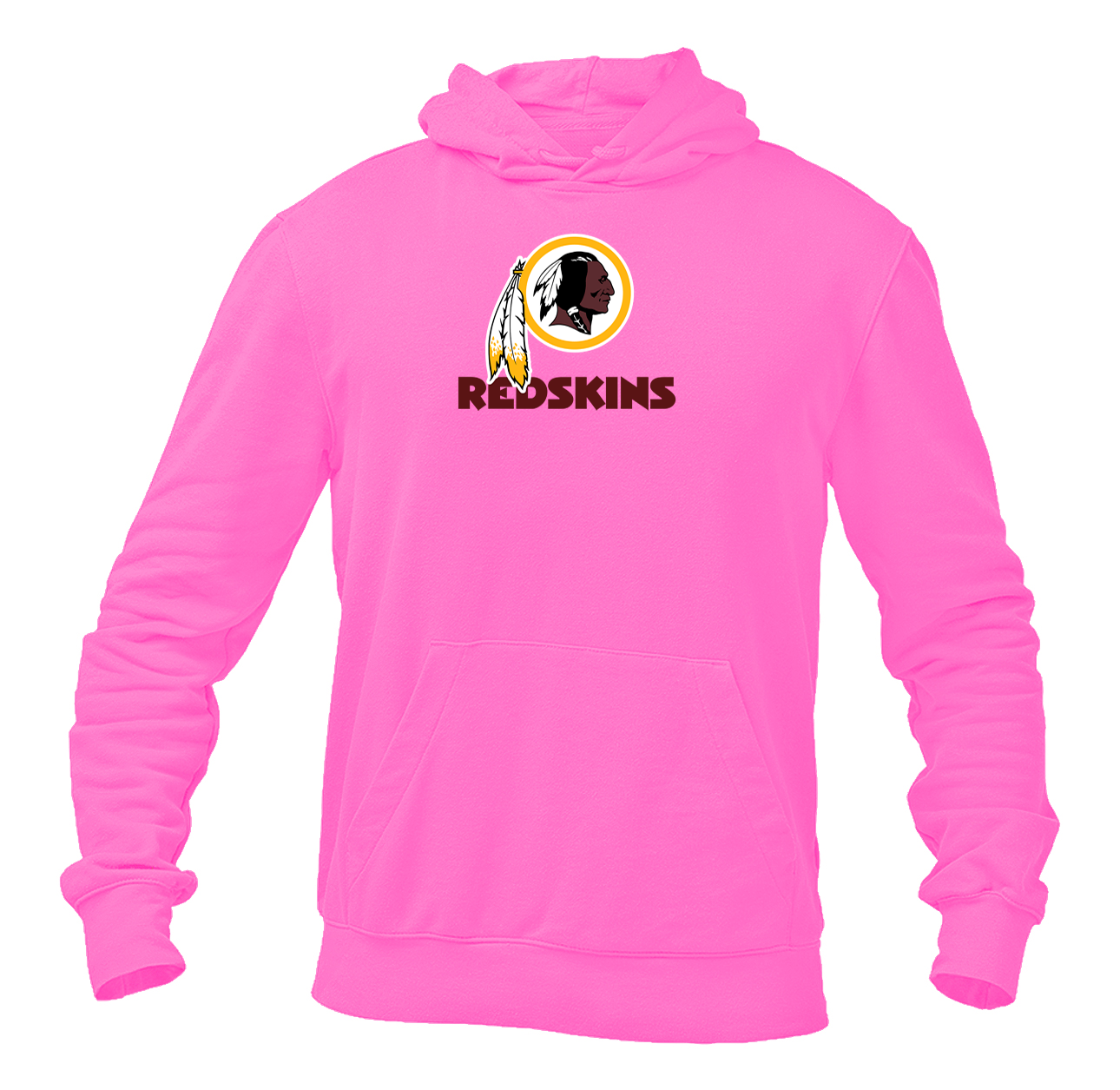 Men's Washington Redskins Logo  Pullover Hoodie