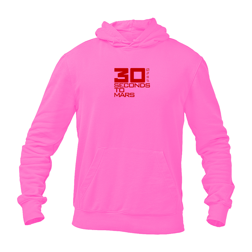 Men's 30 Seconds To Mars Logo Pullover Hoodie