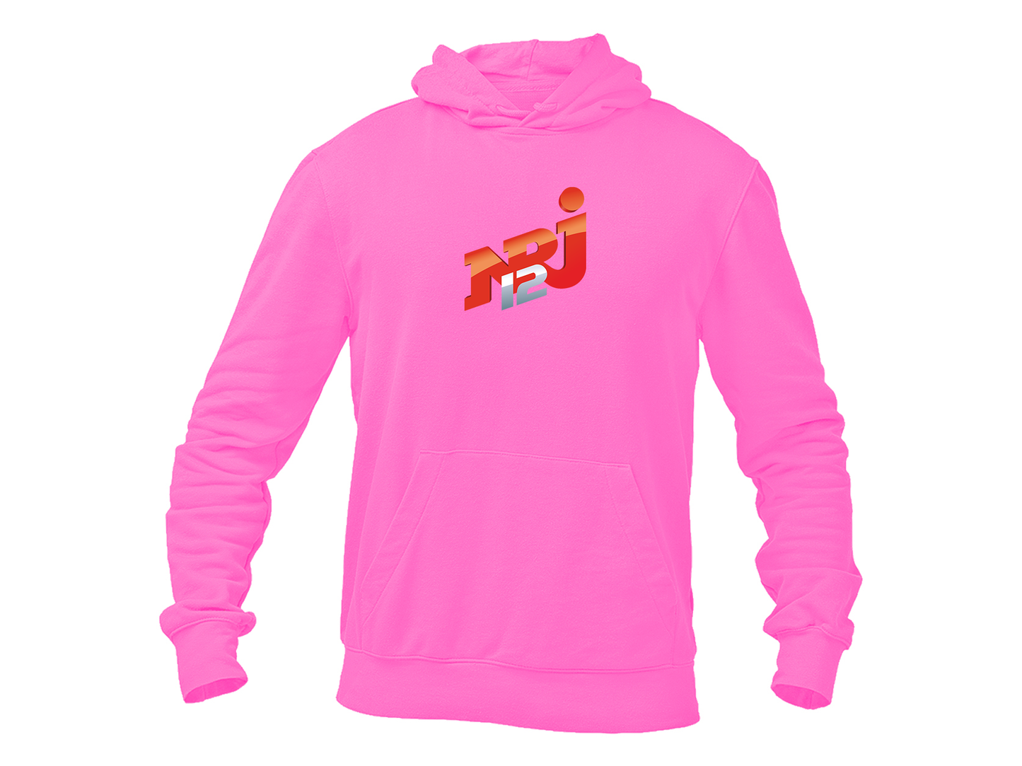 Men's NRJ 12 Logo Softstyle Midweight Hooded Sweatshirt