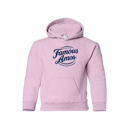 Youth Famous Amos Logo Pullover Hoodie