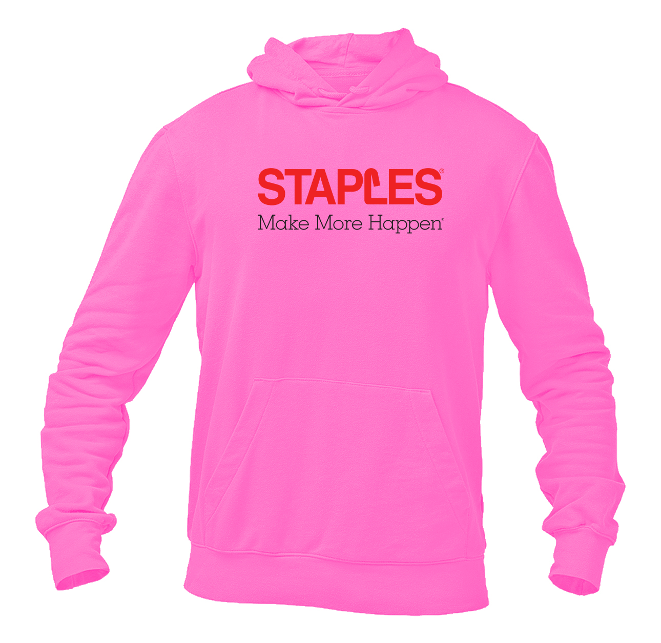 Men's Staples Logo  Pullover Hoodie